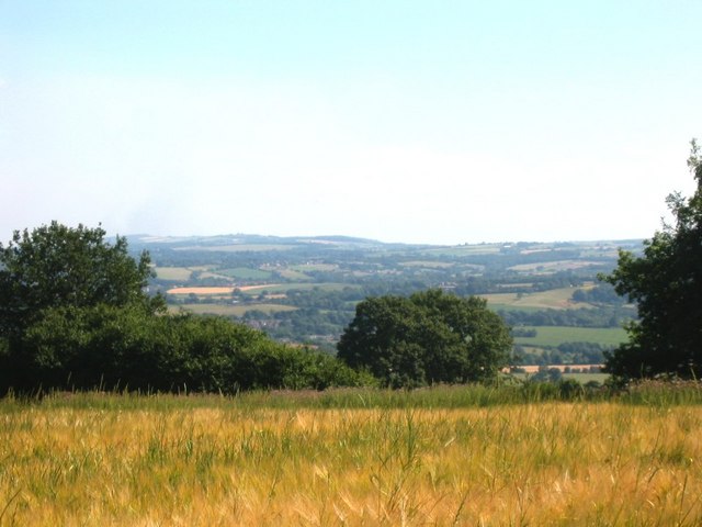 View from High Hoyland over to Grenoside