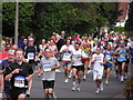 Nottingham Marathon 2004 in Parkside