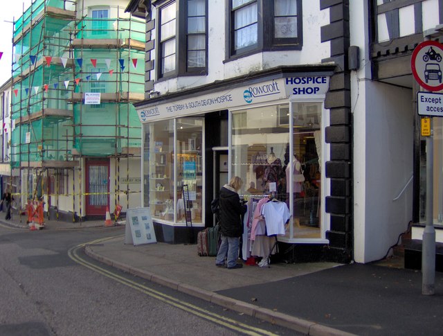 Hospice shop, Fore Street, St Marychurch