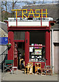 The trash shop in Galashiels