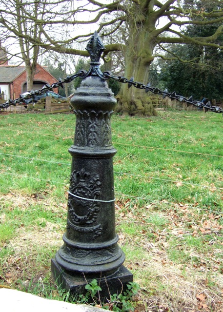 Iron post, Tong churchyard