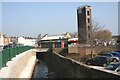 Urban landscape in Nelson, Lancashire