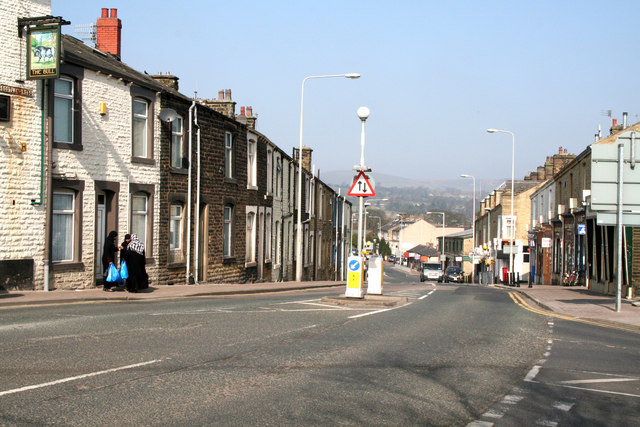 Scotland Road, Nelson, Lancashire © Dr Neil Clifton :: Geograph Britain ...