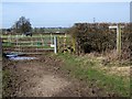 Footpath, Lower Grange Farm