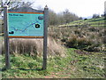 SO9778 : Notice Board at Source of River  Rea by Roy Hughes