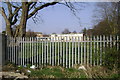 Security fence, All Saints Junior School, Warwick