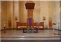 TQ3281 : The Dutch Church, Austin Friars, London EC2 - Chancel by John Salmon