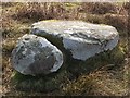NS4481 : Unfinished millstone at Red Brae by Lairich Rig