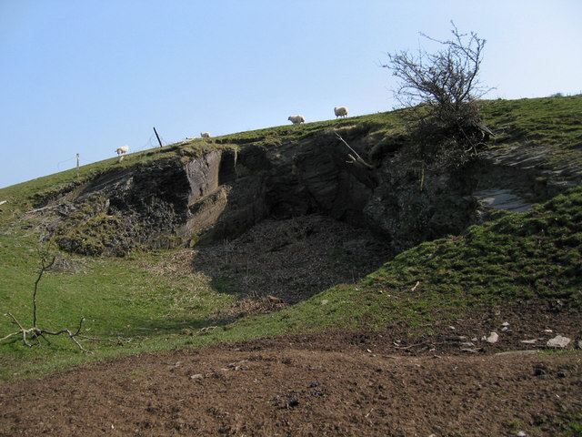Small disused quarry