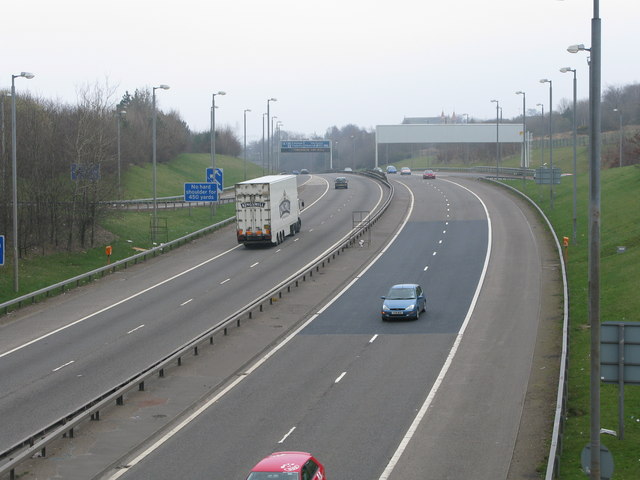 M77 at Junction 1