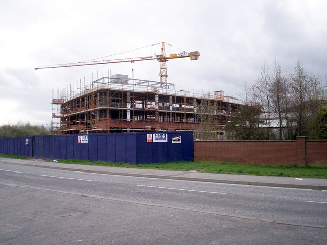New Health and Care Centre under construction. Portadown. 1