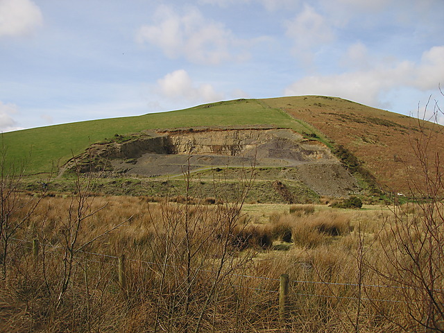 Cwm Gorffen quarry