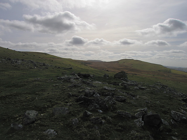 Bronze age cairn field
