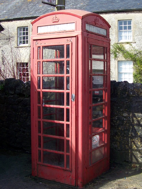 Telephone box, Nunney