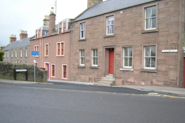 Sparrowcroft, Forfar at its junction with St James Road