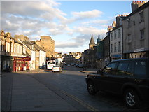 NT0077 : A view of Linlithgow High Street from the Cross by James Denham