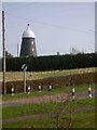 Disused windmill near Everton