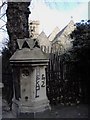 Post and disused Gate St Mary-at-Lambeth Parish Church