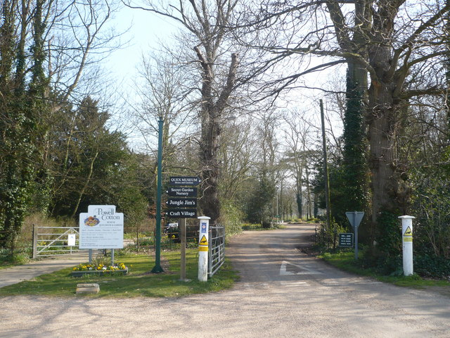 Gateway to Quex House and the Powell-Cotton Museum