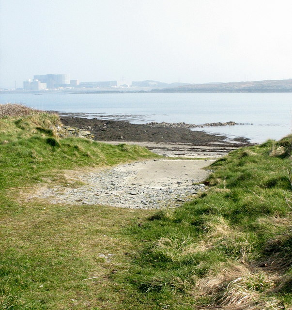 Slipway near the lifeboat memorial