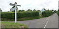 Chettiscombe : Road Junction & Signpost