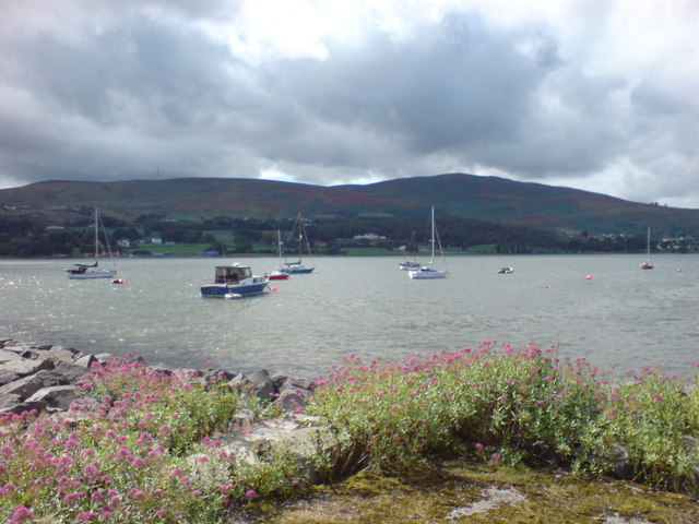 The South from Warrenpoint across the lough