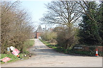 SO6937 : Entrance to Fairtree Farm, 2009 by Julian P Guffogg