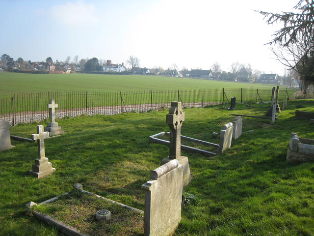 Radford Semele from St Nicholas' churchyard