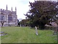 Churchyard at North Marston, Bucks