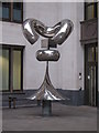 Modern sculpture in Coleman Street, EC2