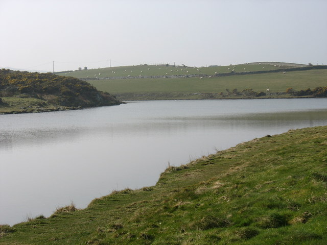 The eastern section of the Camlyn lagoon