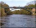 SJ7002 : River Severn, Coalport Road Bridge by kevin skidmore