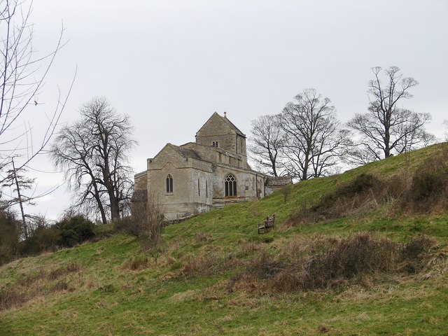 Wadenhoe Church from the car park © Ian Paterson cc-by-sa/2.0 ...