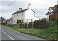 Remains of the old railway bridge, Lea