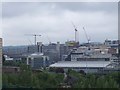 Cranes over Sheffield