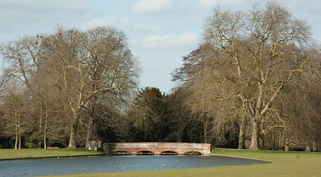 River at Audley End House
