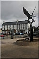 The centre of Llanwrtyd Wells