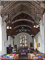 TM3556 : The  interior of St.Peter's Church, Blaxhall by Geographer