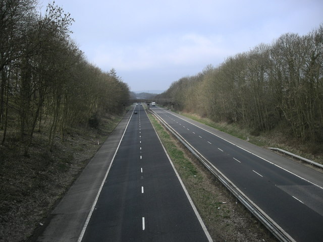 Kilsby-M45 Motorway © Ian Rob cc-by-sa/2.0 :: Geograph Britain and Ireland