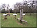 Sculpture in Park Farm Community Cherry Orchard