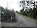 Access road to Park Farm