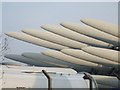 Awaiting the Wind ( wind turbine blades in storage)