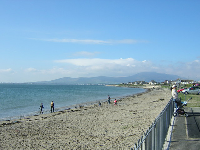 Beach View Towards Greencastle AT Cranfield.