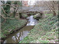 Bull Brook at the Warfield Park Farm bridge