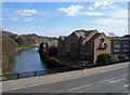 River Wear below New Elvet Bridge