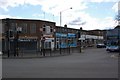 Shops at the end of Hearsall Lane