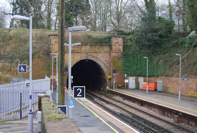The Grove Tunnel, Tunbridge Wells Station