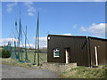 Abandoned golf driving range