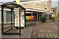 New bus shelter, Spinney Hill shops