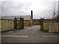 Entrance to the mill off Kirk Road